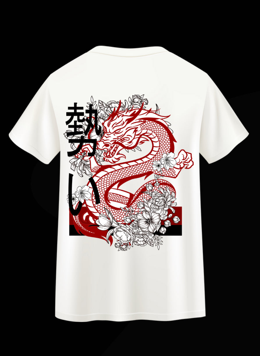 dragon graphic tee