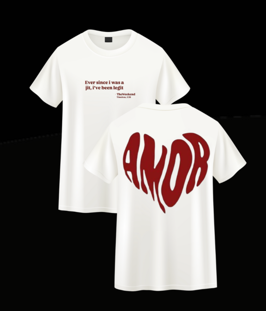 amor graphic tee
