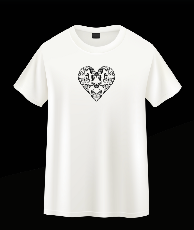 falling in love graphic tee